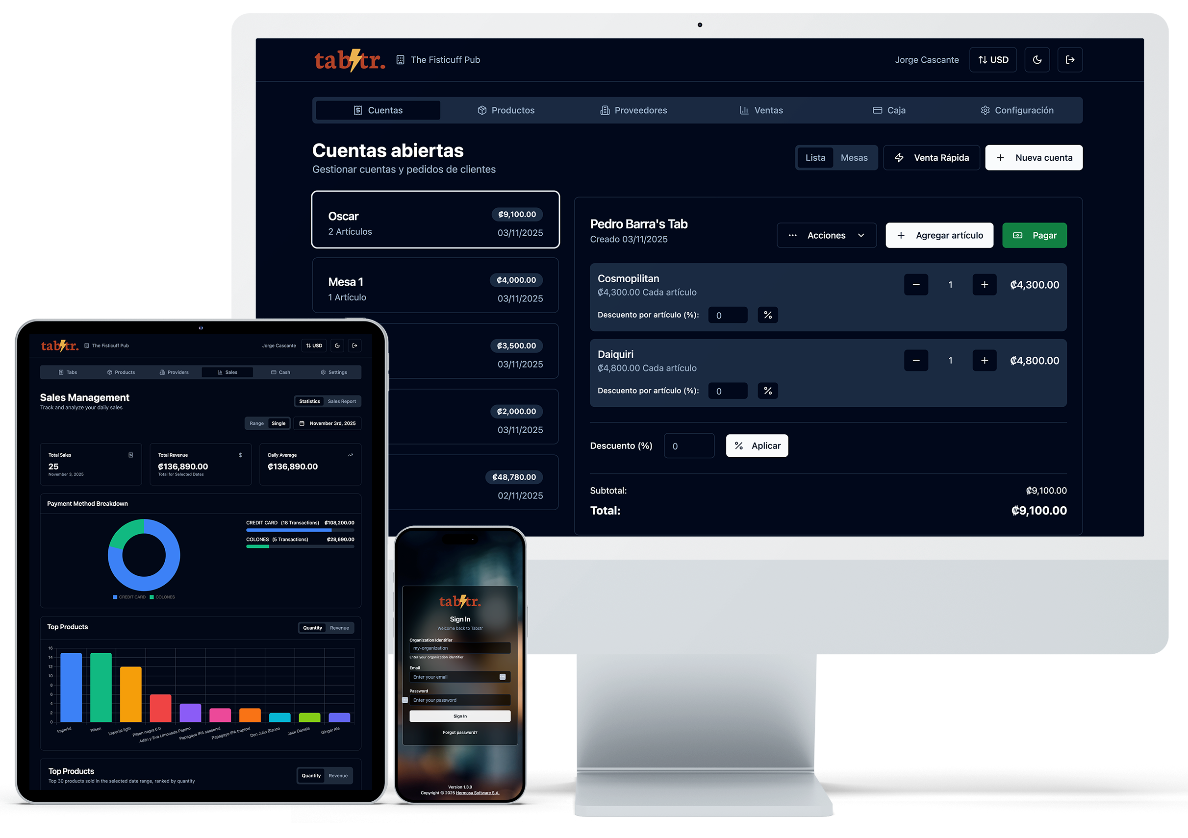 Tabs Management for all devices